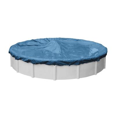 Classic Blue Polyethylene 5-Year Winter Cover for Above-ground Swimming Pools