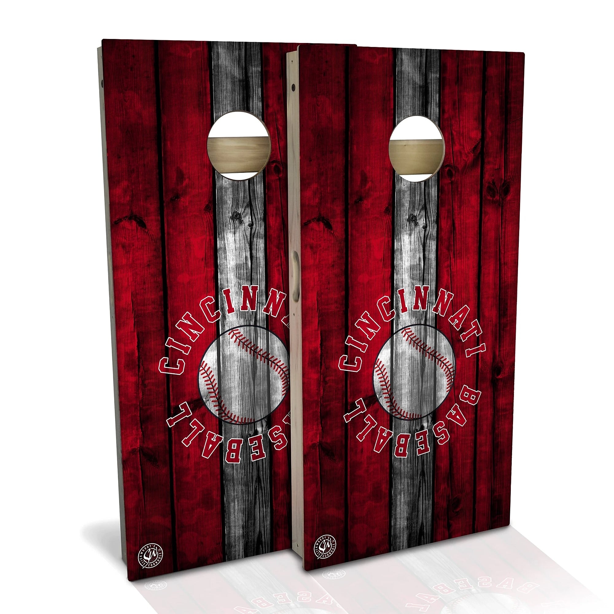 Cincinnati Baseball Outdoor Cornhole Board Set