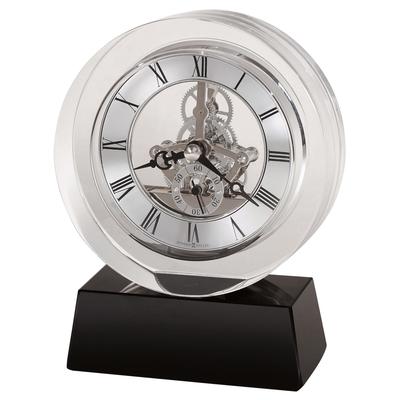 Howard Miller Fusion, Contemporary Modern, Glam, and Sleek Table Clock with Movements, Reloj de Mesa