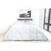 Highland Feather 625 Loft White Down Marseille Duvet/Comforter Deluxe Fill 500TC Casing with Corner Ties