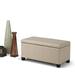 WYNDENHALL Lancaster 36 inch Wide Contemporary Rectangle Storage Ottoman