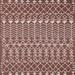 Totti Loops Terracotta/Cream 9x12 Southwestern Rug - 9'X12' Rectangular - 9'X12' Rectangular