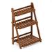 Ormond Hardwood 3-tier Flower Rack in Teak Oil by Havenside Home