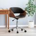 Brinson Indoor Upholstered Swivel Office Chair by Christopher Knight Home