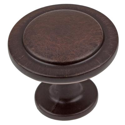 GlideRite 1.25-inch Oil Rubbed Bronze Classic Round Ring Cabinet Knob (Pack of 10 or 25)