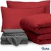 Bare Home Bed-in-a-Bag Down Alternative Comforter & Sheet Set