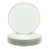 10 Strawberry Street Coupe Gold Line Charger Plate, Set of 6