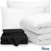 Bare Home Bed-in-a-Bag Down Alternative Comforter & Sheet Set