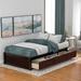 TiramisuBest Twin Size Platform Storage Bed with 3 Drawers to Storage