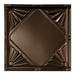 Great Lakes Tin Erie Bronze Burst 2-foot x 2-foot Nail-Up Ceiling Tile