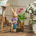 Biddle Outdoor Decorative Rabbit Planter by Christopher Knight Home - 16.00" L x 10.00" W x 19.25" H