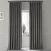 Exclusive Fabrics Signature Plush Velvet Hotel Blackout Curtains (1 Panel) - Luxury Soft Drapery for Light Control & Elegance