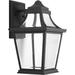 Endorse LED 1-Light Black Traditional Outdoor Wall Lantern Light