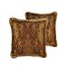 Sherry Kline China Art Brown 20-inch Decorative Throw Pillows (Set of 2)