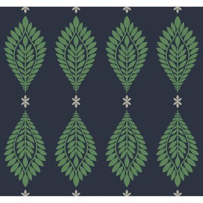 Seabrook Designs Lillian August Mirasol Palm Frond Unpasted Wallpaper