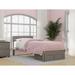 Boston Platform Bed with Foot Drawer