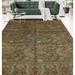 Noori Rug Pak-Persian Wali Bort Lt. Green/Red Rug - 8'1" x 10'8"