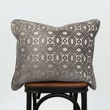 Rodeo Home Zachary Decorative Geometric Chenille Throw Pillow