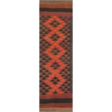 Antique Turkish Vintage Kilim Nannie Hand-Woven Area Rug - 3'5" x 10'1"