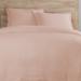 Porch & Den Omara Solid Color Cotton 3-piece Duvet Cover Set