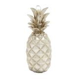 Dazzling Silver Pineapple Decor