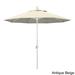 Pompano 9ft Crank Lift Push Button Tilt Round Patio Umbrella by Havenside Home, Base Not Included