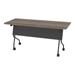 Flip-Top Training Table 60 x 24 with Titanium Frame