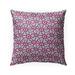 DOODLE RED AND BLUE Indoor|Outdoor Pillow By Kavka Designs - 18X18