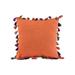 Elk Home Sequoia Orange Fabric 20 Inch Wide Pillow
