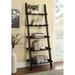 Coaster Furniture Colella Cappuccino 5-shelf Ladder Bookcase