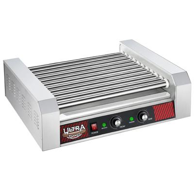 Great Northern Popcorn Commercial 30 Hot Dog 11 Roller Grilling Machine 1650W