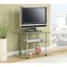 Convenience Concepts Designs2Go Classic Glass 37 inch 3 Tier TV Stand