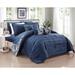 Gracewood Hollow Cornwell Navy 10-piece Comforter Set