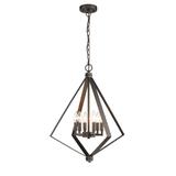 6-light Oil Rubbed Bronze Pendant - Oil Rubbed Bronze - Oil Rubbed Bronze