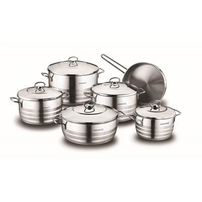 Korkmaz Astra High-End Stainless Steel Cookware Set