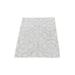 Shahbanu Rugs Ivory Hi-Low Modern Textured Wool Mat Hand Knotted Oriental Rug (2'0" x 2'10") - 2'0" x 2'10"