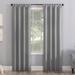 No. 918 Jacob Heathered Texture Semi-Sheer Tab Top Curtain Panel, Single Panel