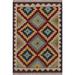 Kilim Billy Brown/Tan Hand-Woven Wool Rug -3'5 x 4'11 - 3 ft. 5 in. X 4 ft. 11 in. - 3 ft. 5 in. X 4 ft. 11 in.