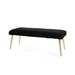 Capernaum Patterned Faux Fur Bench by Christopher Knight Home