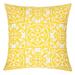 Ariana Cotton 20" Square Decorative Throw Pillow