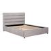 Aurelle Home Modern Velvet Upholstered Bed