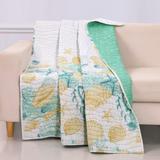 Barefoot Bungalow Grand Bahama Quilted Throw Blanket