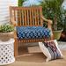 Graphic Indigo and Navy Indoor/Outdoor Deep Seating Cushion