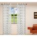 Gouchee Home Sidney White Sheer Indoor Window Curtain Panels