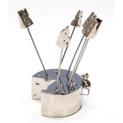 Heim Concept Mice Cheese Picks Holder with 6 Picks