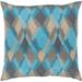 Artistic Weavers Jourdain Modern Reversible Aqua Feather Down or Poly Filled Throw Pillow 20-inch