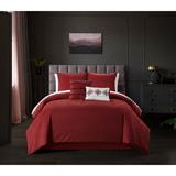 Chic Home Mya 9 Piece Embossed Pattern Bed In A Bag Comforter Set