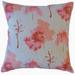 Kaira Ikat Throw Pillow Sunset