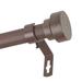 InStyleDesign Beret 1 inch Faux Wood Curtain Rod