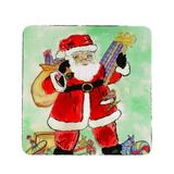 Santa Claus Coaster Set of 4